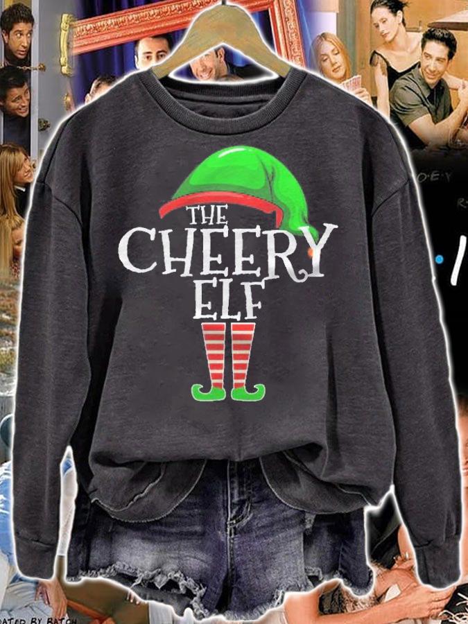 Cheery Elf Group Matching Family Christmas Gifts Men Women Shirt sweatshirt