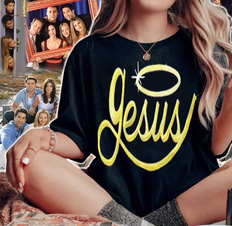 Johnni Gade Gesus logo T-shirt woman shirt