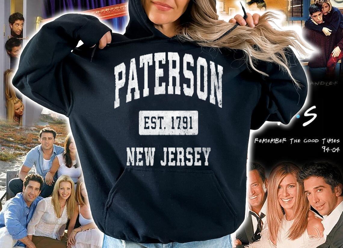 Paterson New Jersey Nj Vintage Established Sports Design Shirt hoodie