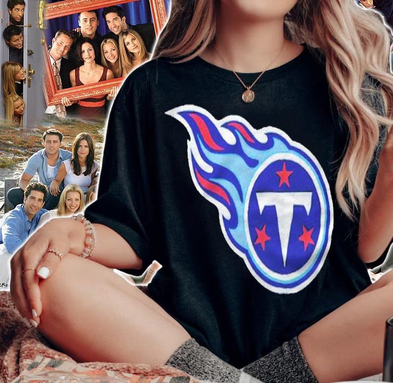 Tennessee Titans team logo T-shirt