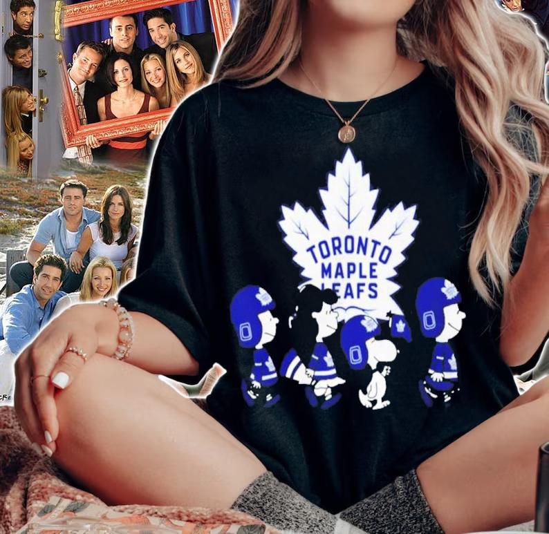 Toronto Maple Leafs Snoopy And Friends Shirt woman shirt