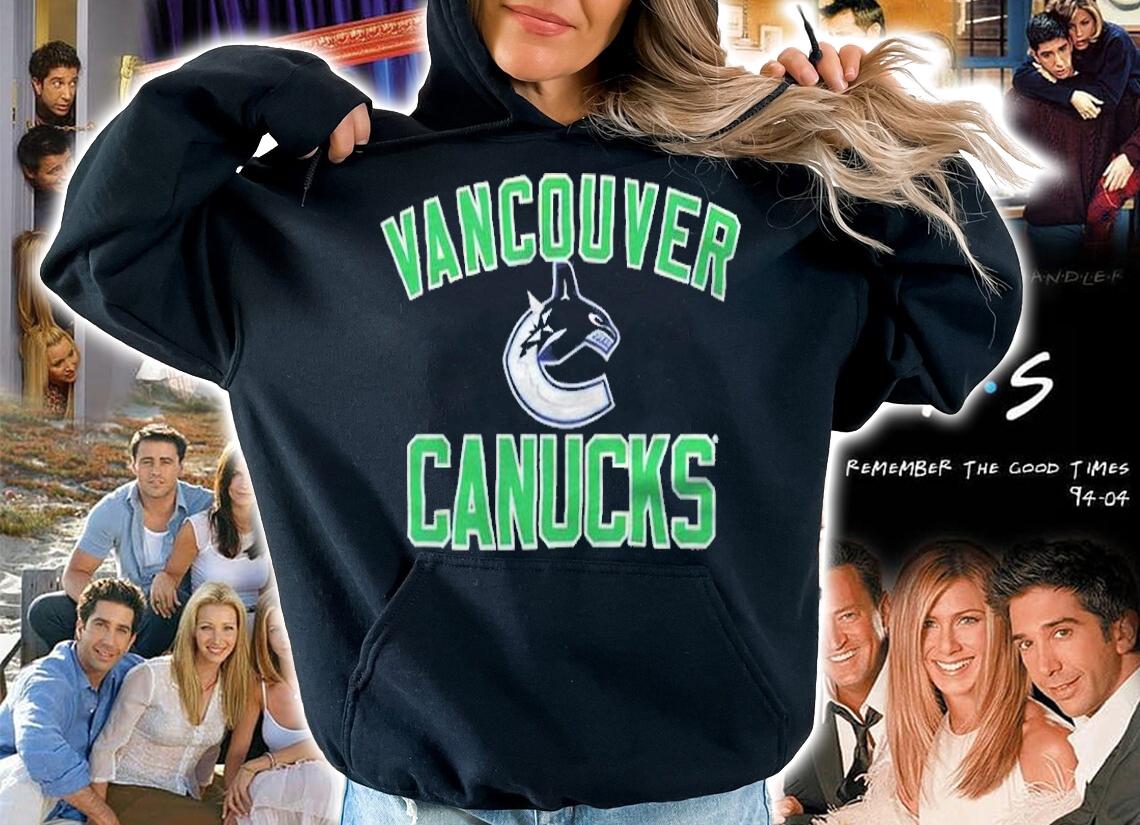 Vancouver Canucks team logo T-shirt hoodie