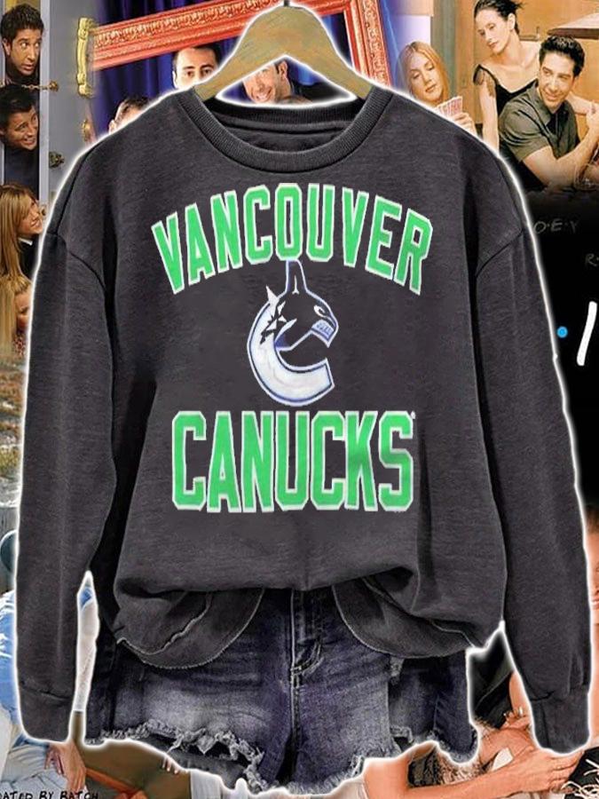 Vancouver Canucks team logo T-shirt sweatshirt