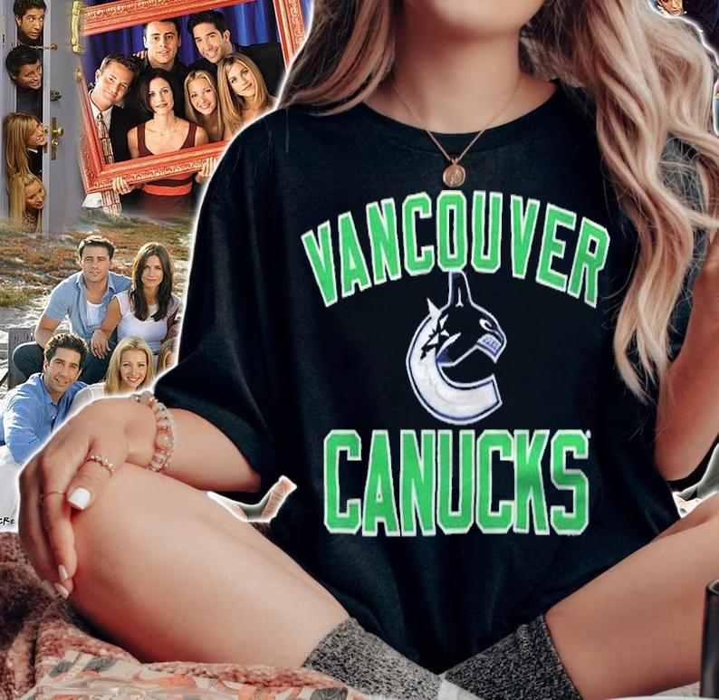 Vancouver Canucks team logo T-shirt woman shirt