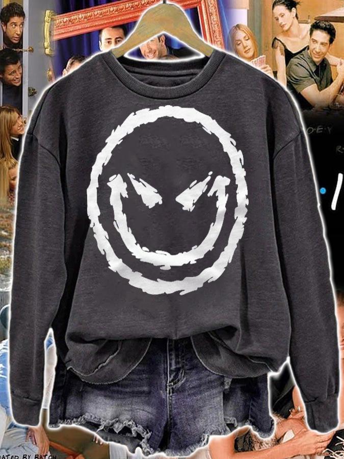 Evil Smiley Face Essential Shirt sweatshirt