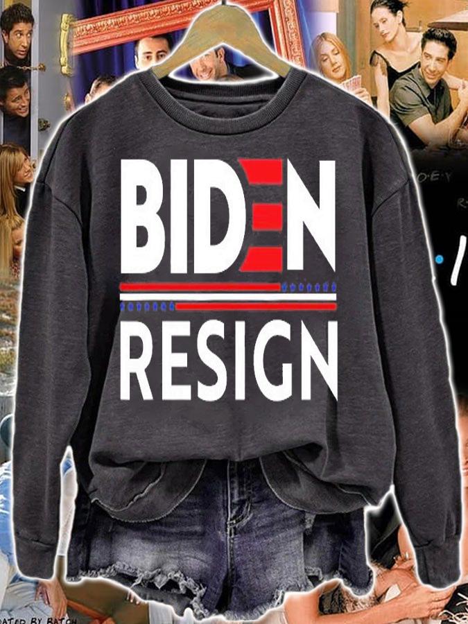Joe Biden Must Resign Anti Biden T-Shirt sweatshirt