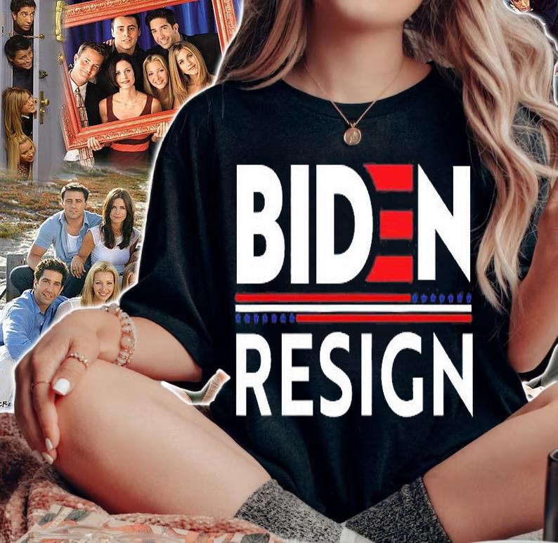 Joe Biden Must Resign Anti Biden T-Shirt woman shirt