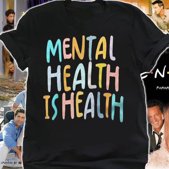 Mental Health Is Health Raise Awareness Of Mental Health Raglan Baseball Shirt shirt