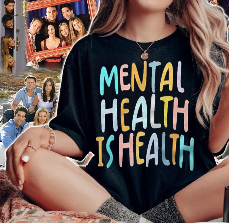 Mental Health Is Health Raise Awareness Of Mental Health Raglan Baseball Shirt woman shirt