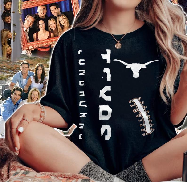 Texas Longhorns Youth Encore Play Football T-Shirt woman shirt