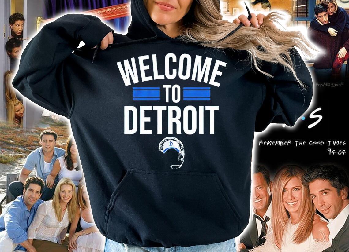 Welcome To Detroit Shirt hoodie