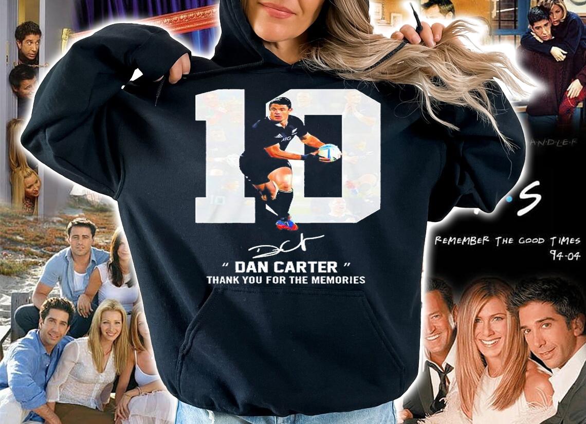 Dan Carter Thank You For The Memories Signature T-Shirt hoodie