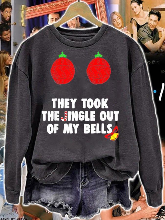 Funny Vasectomy They Took The Jingle Out Of My Bells Christmas T-Shirt
