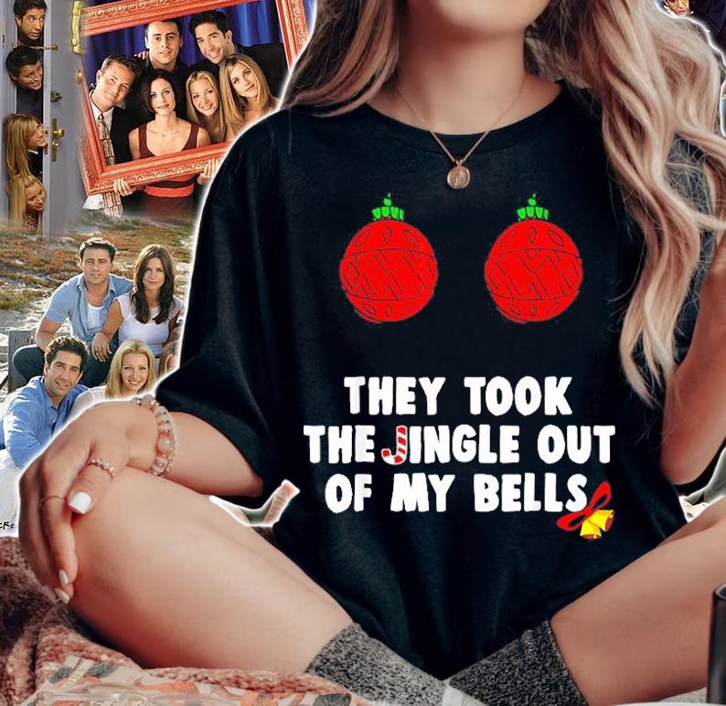 Funny Vasectomy They Took The Jingle Out Of My Bells Christmas T-Shirt