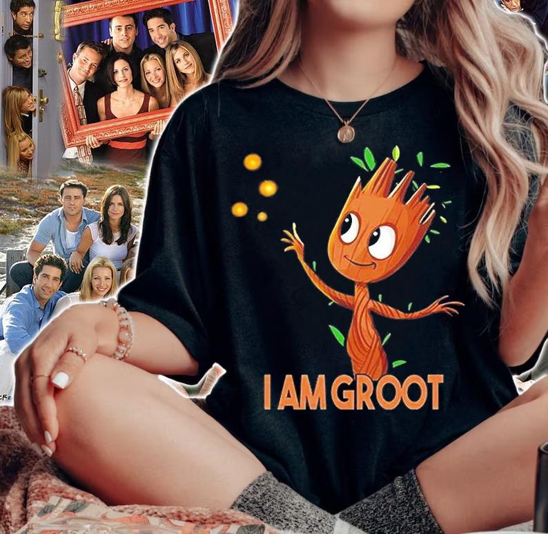 Guardians of the Galaxy I Am Groot T-Shirt