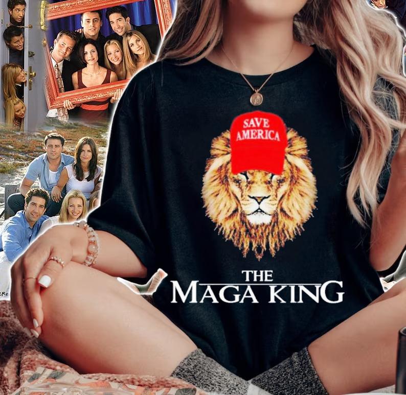Lion Save America The Maga King Shirt woman shirt