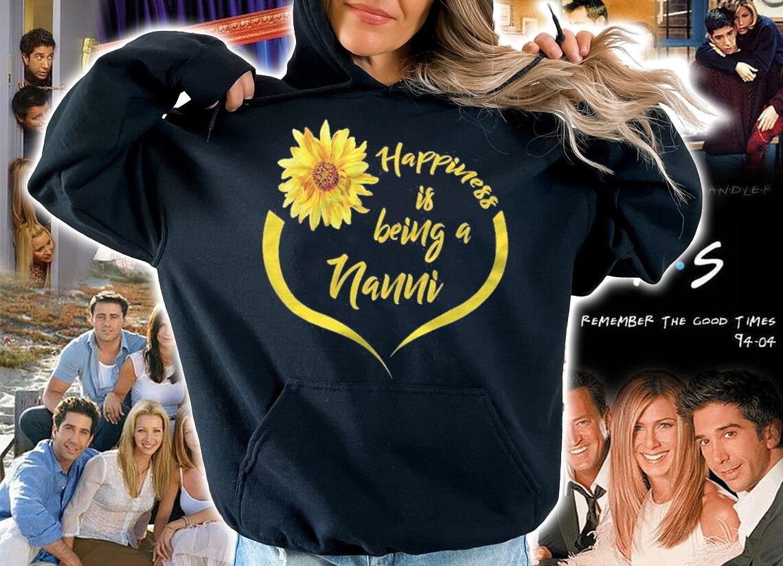 Nanni Gift Happiness Is Being A Nanni Shirt hoodie