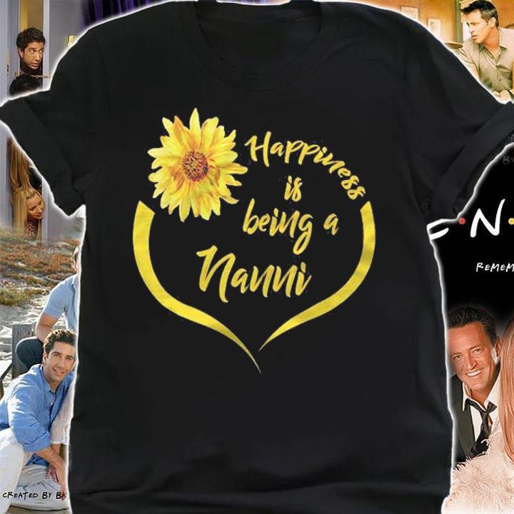 Nanni Gift Happiness Is Being A Nanni Shirt shirt