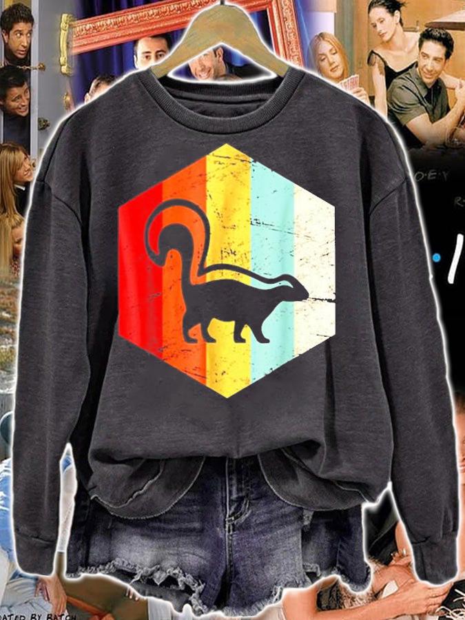 Retro Skunk T-Shirt sweatshirt