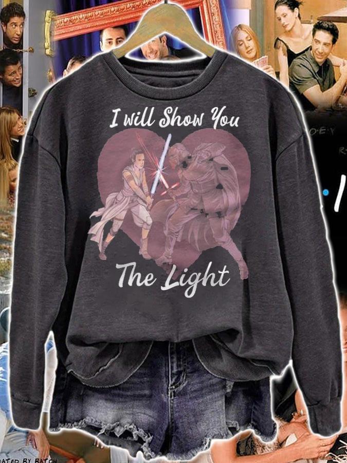 Star Wars I will show you the light T-shirt