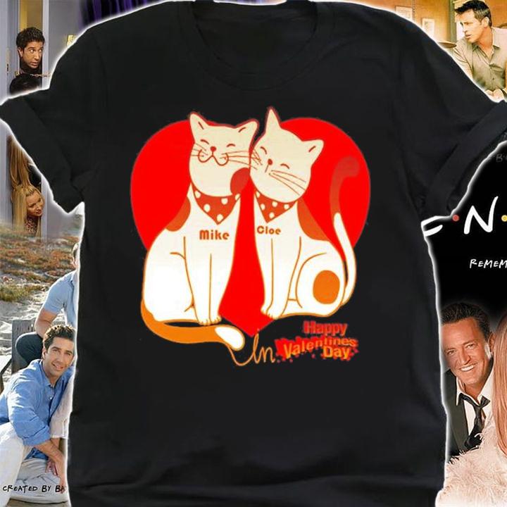 Valentine's Days Special Design Love Red Cat T-Shirt