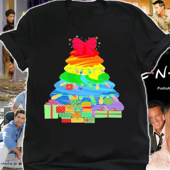 Christmas Tree Colorful Gift Shirt shirt