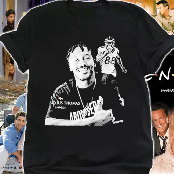 Demaryius Thomas Denver Broncos Black And White T-Shirt shirt