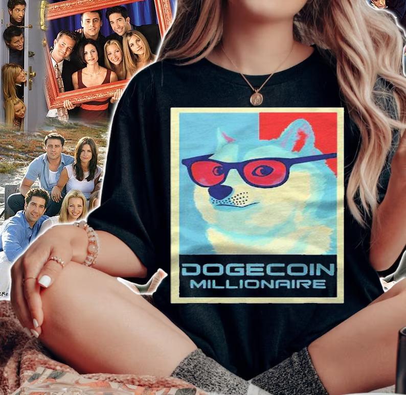 Dogecoin Millionaire Hodl Crypto Dog Shib Token To The Moon Shirt woman shirt