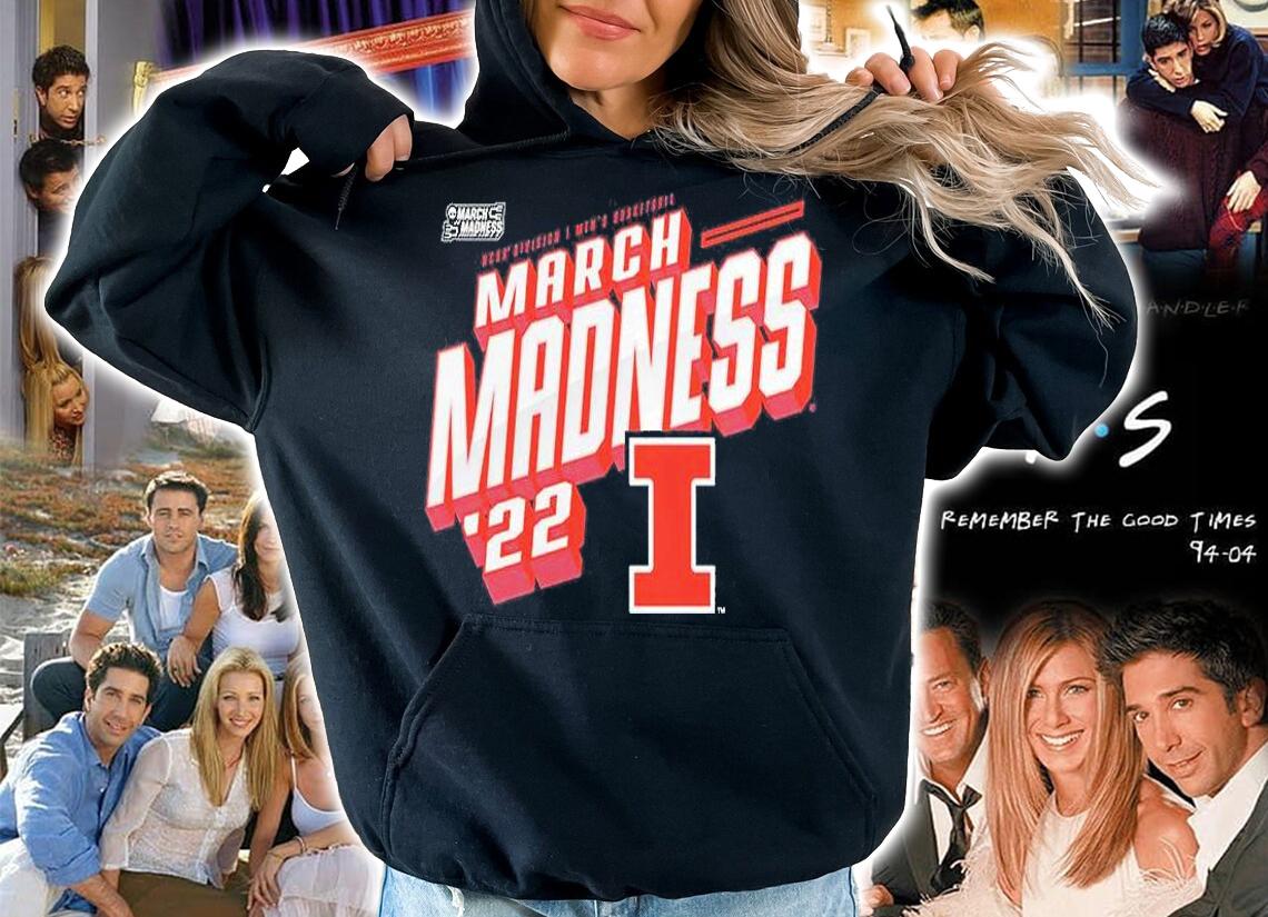 Illinois Fighting Illini 2022 NCAA Division I Men's Basketball March Madness T-Shirt hoodie
