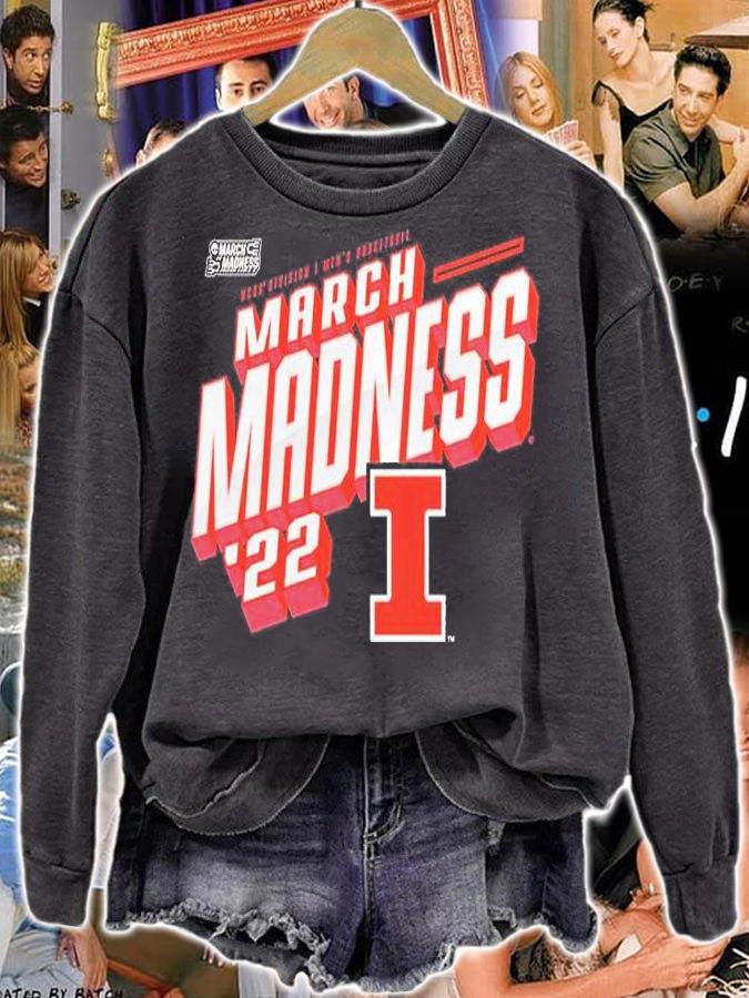 Illinois Fighting Illini 2022 NCAA Division I Men's Basketball March Madness T-Shirt sweatshirt