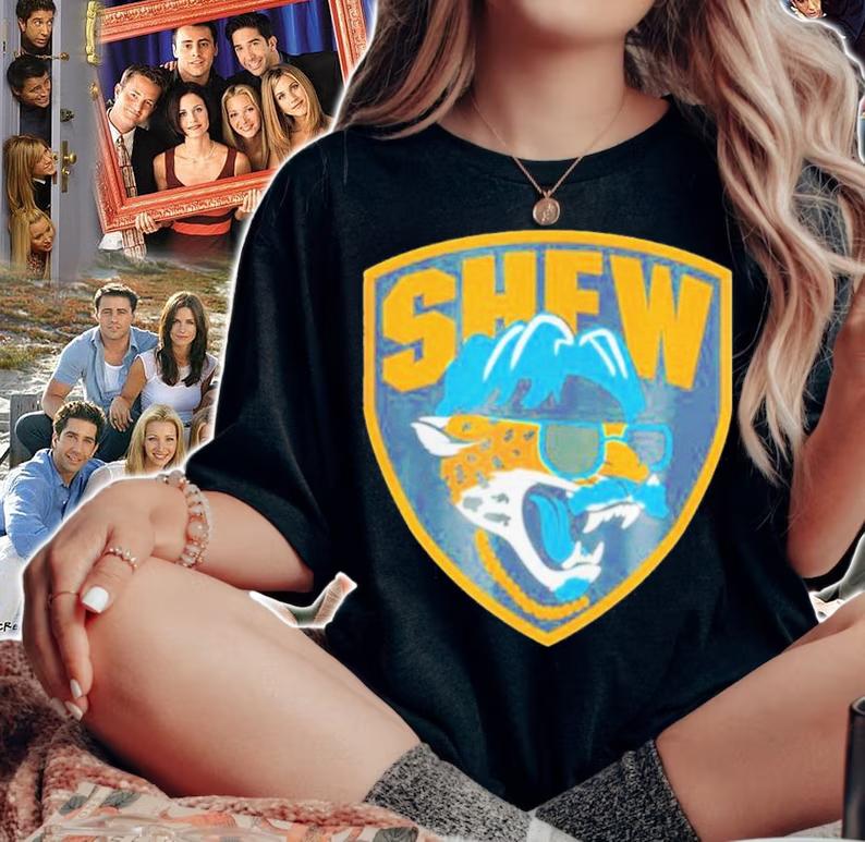 Jaguar Mustache Minshew Shield Shirt woman shirt