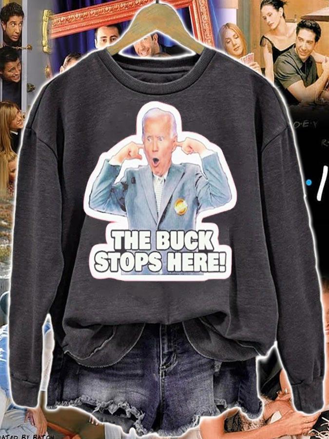 Joe Biden The Buck Stops Here T-Shirt