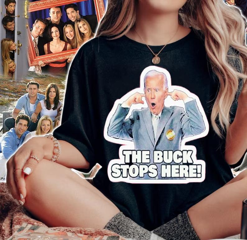 Joe Biden The Buck Stops Here T-Shirt