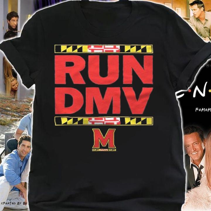 Maryland Run Dmv logo T-shirt shirt