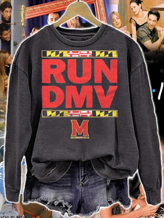 Maryland Run Dmv logo T-shirt sweatshirt