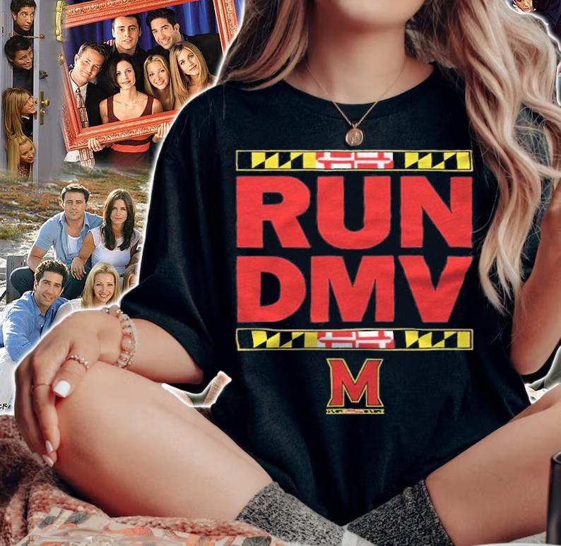 Maryland Run Dmv logo T-shirt woman shirt