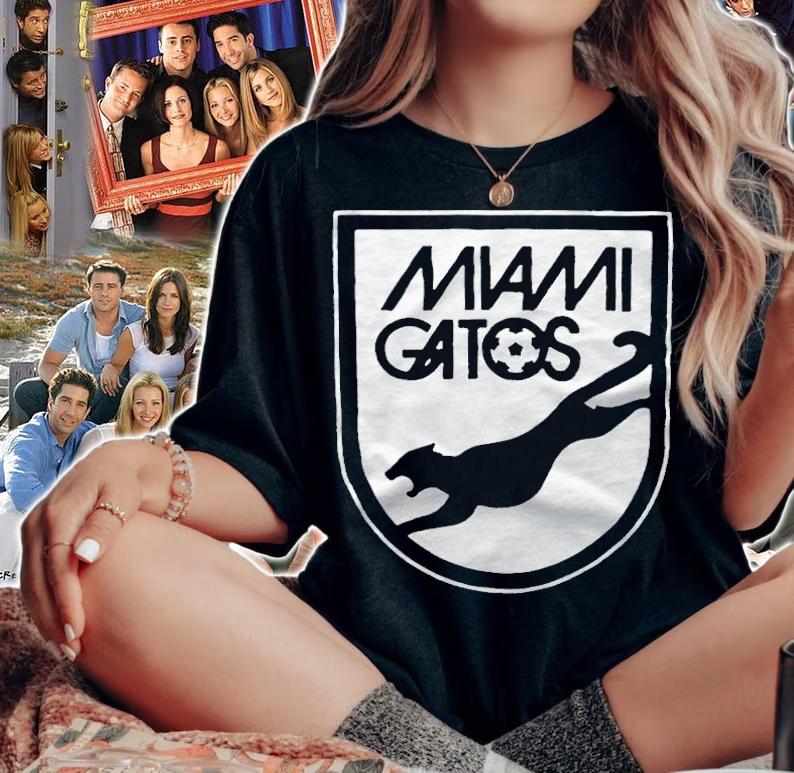 Miami Gatos 1972 logo T-shirt woman shirt