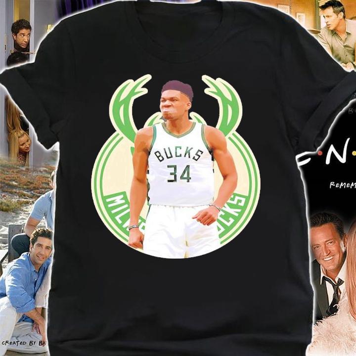 Milwaukee Bucks Giannis Antetokounmpo #34 Shirt shirt
