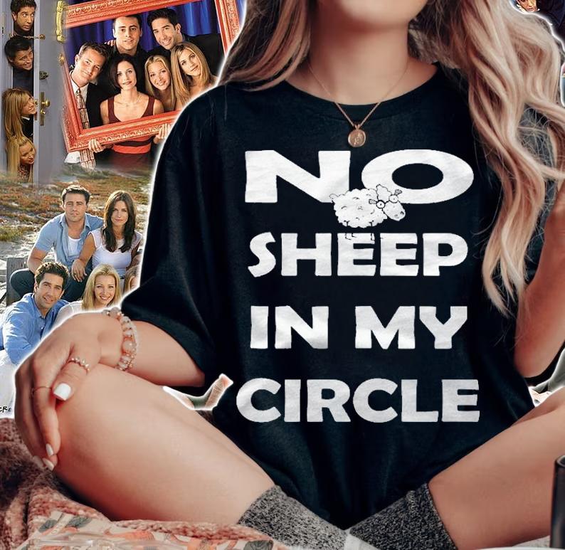 No Sheep In My Circle Shirt woman shirt