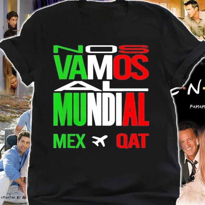 Nos Vamos Mundial Mex Qat T-Shirt shirt