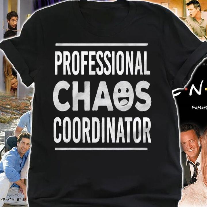 Professional Chaos Coordinator Kindergarten Teacher Shirt shirt