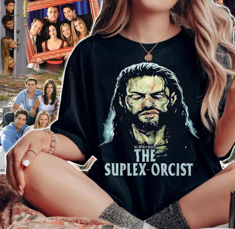 Roman Reigns Paul Heyman Presents the Suplex-Orcist T-shirt woman shirt