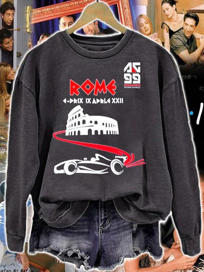 Rome E-Prix Ix Aprile Xxii T-Shirt sweatshirt
