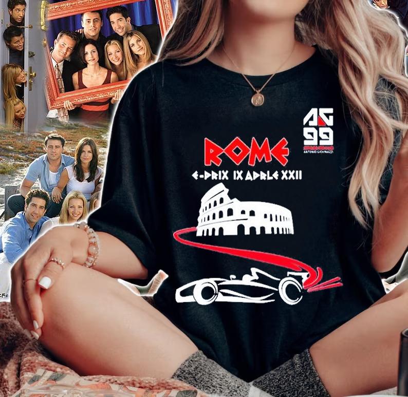 Rome E-Prix Ix Aprile Xxii T-Shirt woman shirt