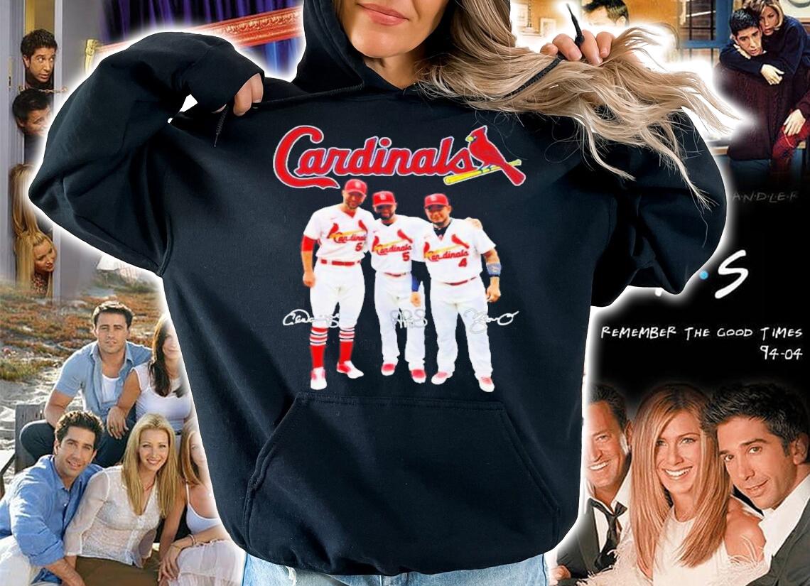 St Louis Cardinals Adam Wainwright Vs Albert Pujols And Molina Signatures 2022 Shirt hoodie