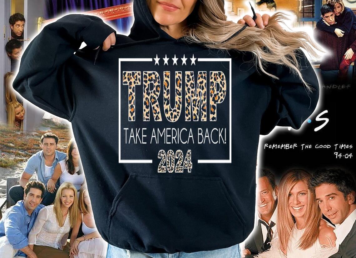 Trump Take America Back 2024 Leopard T-Shirt hoodie