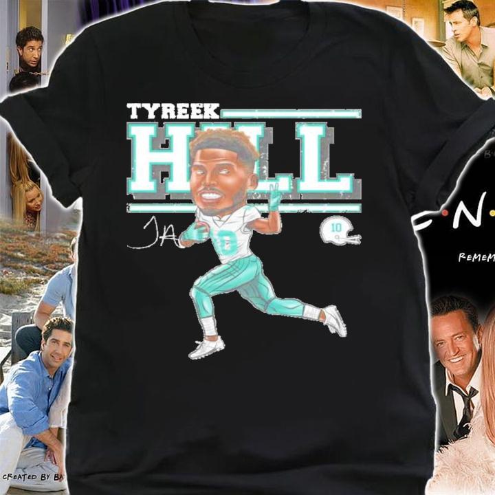 Tyreek Hill Miami Cartoon Football Shirt shirt