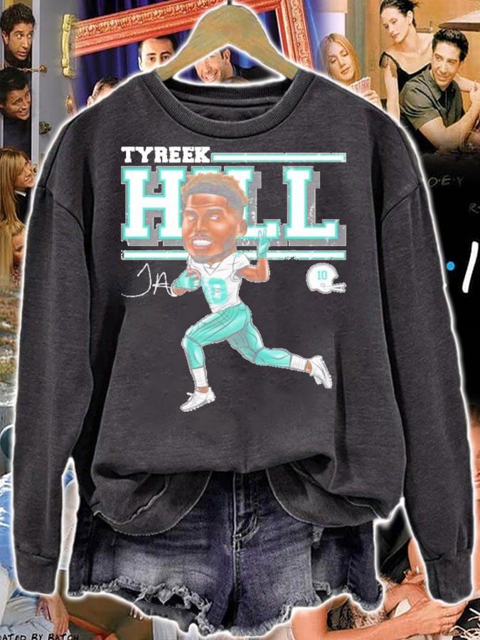 Tyreek Hill Miami Cartoon Football Shirt sweatshirt