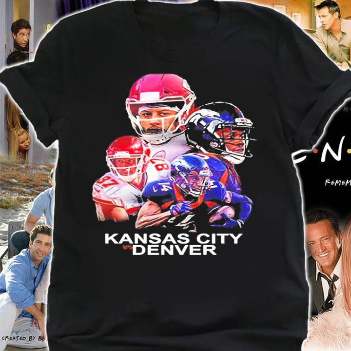 Kansas City Denver Kansas City Chiefs And Denver Broncos AFC West t-shirt shirt