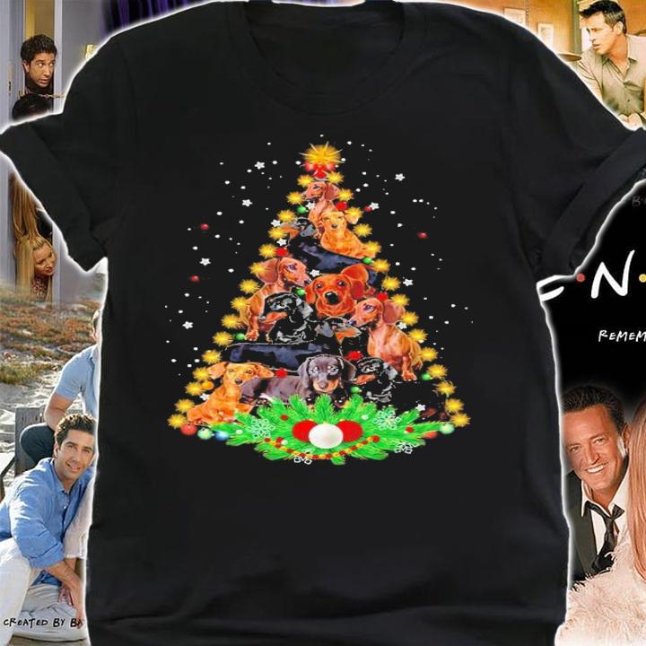 Dachshund Christmas Tree Shirt shirt